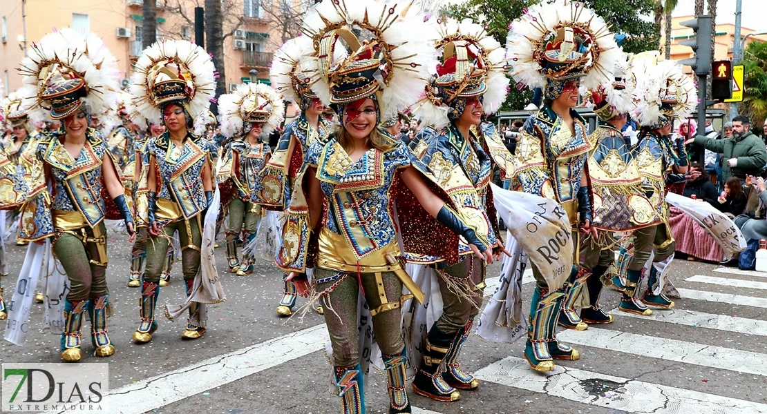 Los mejores planos generales del Desfile de Carnaval de Badajoz 2025