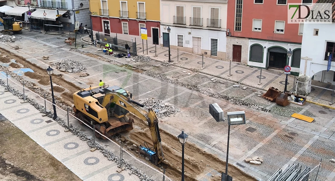 Comienzan las obras de renovación integral de la plaza San José en Badajoz