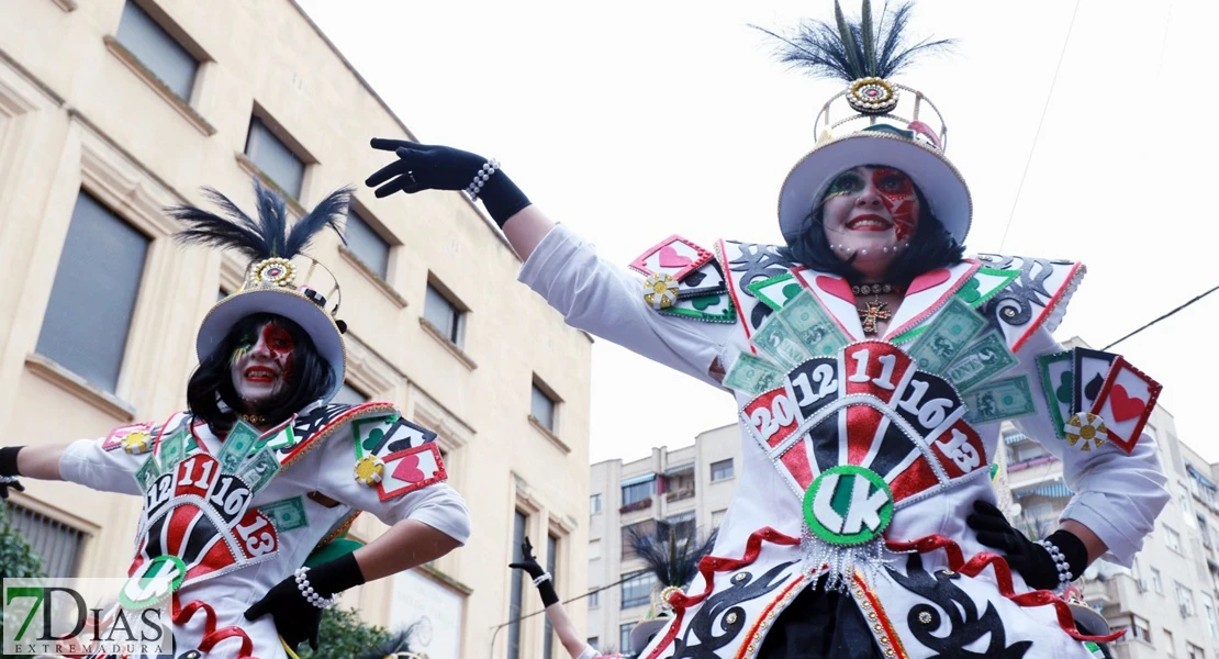 Los mejores primeros planos del Desfile de Carnaval de Badajoz 2025