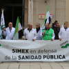 Una manifestación con duras críticas en Badajoz a la ministra de Sanidad