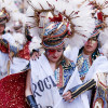 El mejor ambiente para llegar al ecuador del Carnaval de Badajoz está en San Roque