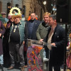 Así ha sido la inauguración de las tres nuevas placas del Paseo del Carnaval de Badajoz