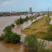 Precaución en Extremadura: el Guadiana y sus afluentes siguen aliviando agua