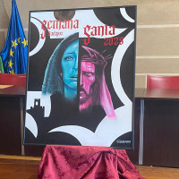 FOTONOTICIA: así es el cartel de la Semana Santa de Badajoz 2025