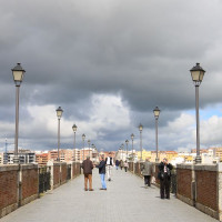 El tiempo en Extremadura:  "El tren de borrascas se corta por fin"