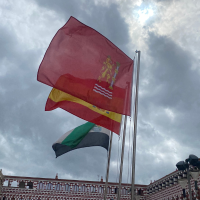 Día de Badajoz: así ha sido el acto institucional e izado de bandera