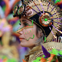 Los mejores primeros planos del Desfile de Carnaval de Badajoz 2025