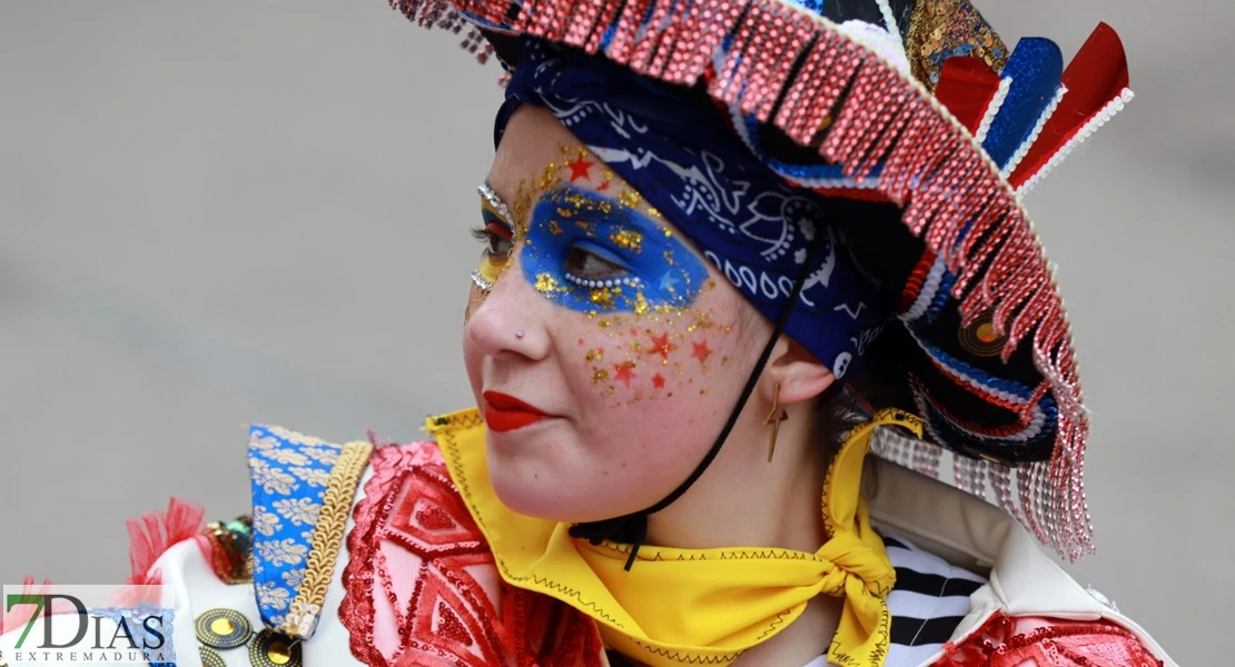 Los mejores primeros planos del Desfile de Carnaval de Badajoz 2025